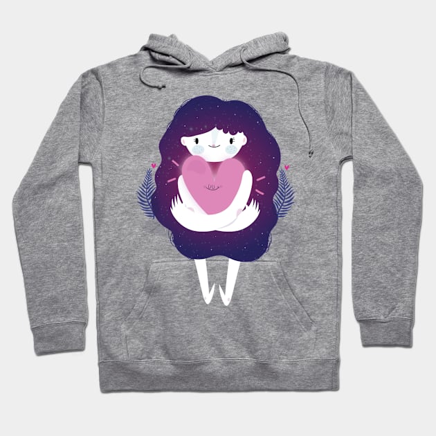 Love yourself Hoodie by Mjdaluz